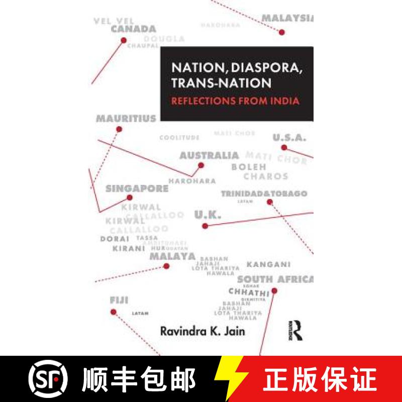 【3-4周达】Nation, Diaspora, Trans-nation : Reflections from India [9780415598156]