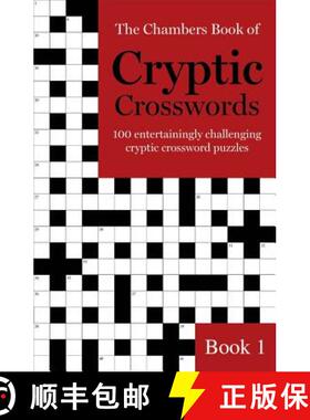 【3-4周达】The Chambers Book of Cryptic Crosswords, Book 1: 100 Entertainingly Challenging Cryptic Cr... [9781473641204]