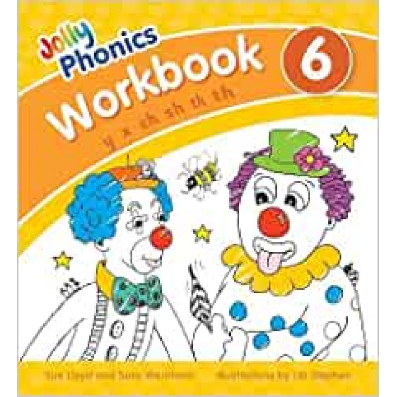 【4周达】Jolly Phonics Workbook 6: in Precursive Letters(British English edition)[9781844146567]