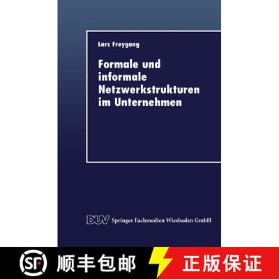【3-4周达】Formale und informale Netzwerkstrukturen im Unternehmen [9783824404605]