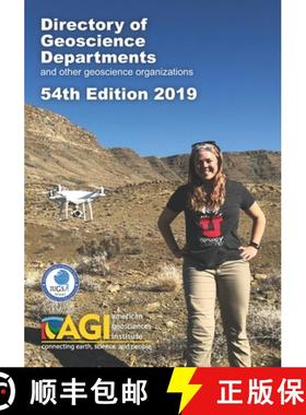 预订 Directory of Geoscience Departments 2019: 54th Edition [9780922152308]