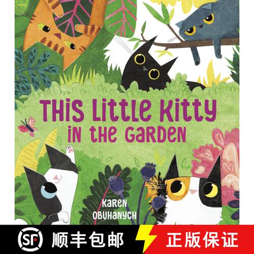 【3-4周达】精装 This Little Kitty in the Garden [9780593479094]