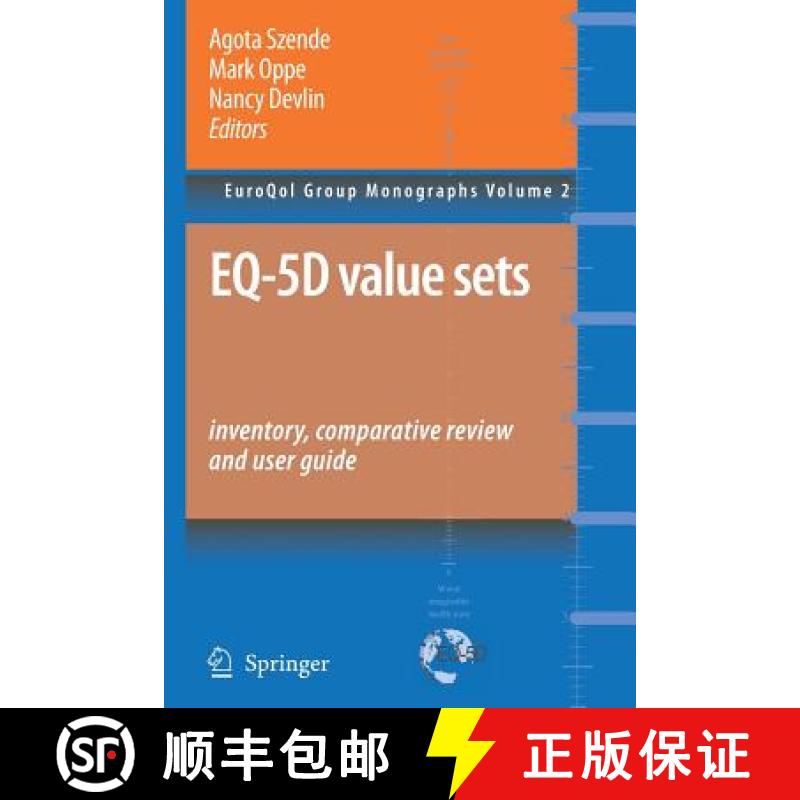 【3-4周达】Eq-5d Value Sets: Inventory, Comparative Review and User Guide [9789048173822]