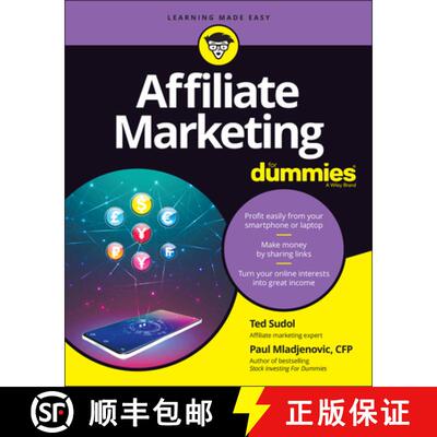 【3-4周达】Affiliate Marketing For Dummies [Wiley经管] [9781119628248]