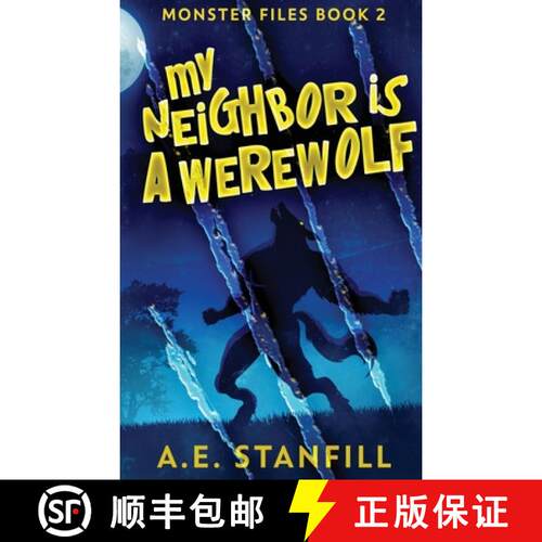 【3-4周达】精装 My Neighbor Is A Werewolf: Large Print Hardcover Edition [9784867455869]