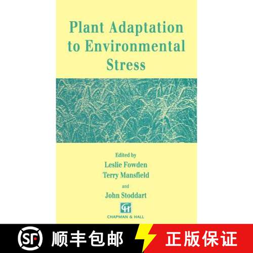 【3-4周达】精装 Plant Adaptation to Environmental Stress [9780412490002]