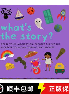 【3-4周达】What's the Story? Storytelling Cards: Pick Cards, See What and Who You'll Encounter and Cr... [9798986865010]