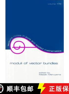 【3-4周达】Moduli of Vector Bundles [9780824797386]
