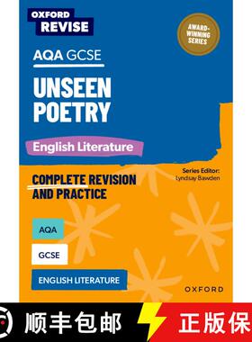【3-4周达】Oxford Revise: AQA GCSE English Literature: Unseen Poetry [9781382067584]