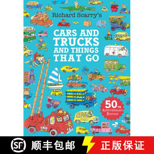【3-4周达】Cars and Trucks and Things That Go [9780008665364]