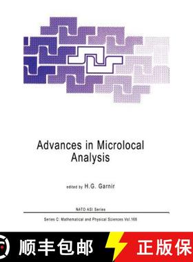 【3-4周达】Advances in Microlocal Analysis [9789027721952]