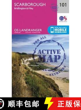 【3-4周达】Scarborough, Bridlington & Filey [9780319474242]