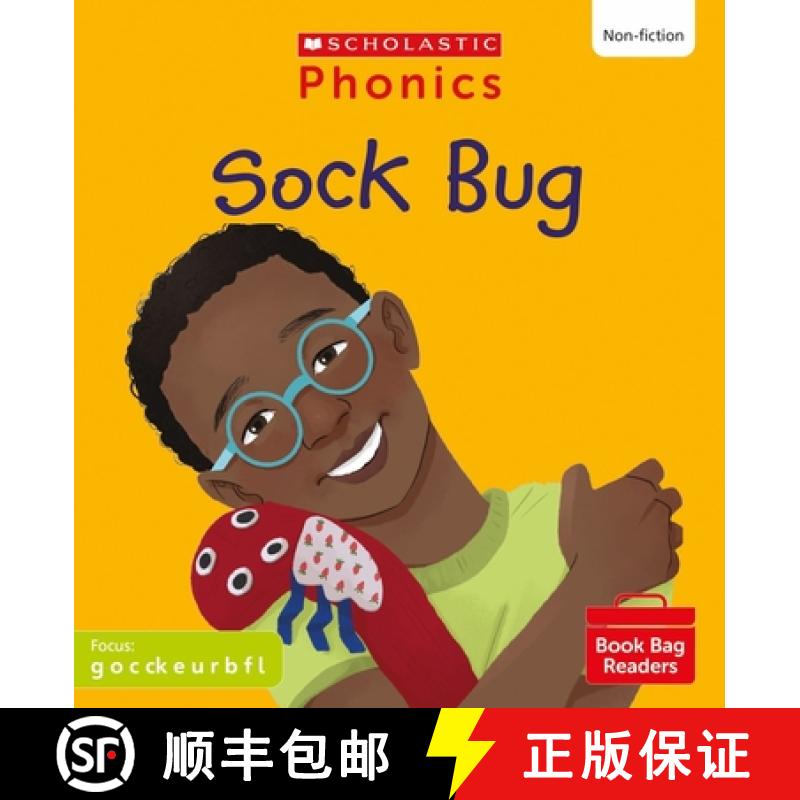 【3-4周达】Sock Bug (Set 2) Matched to Little Wandle Letters and Sounds Revised [9780702320743]