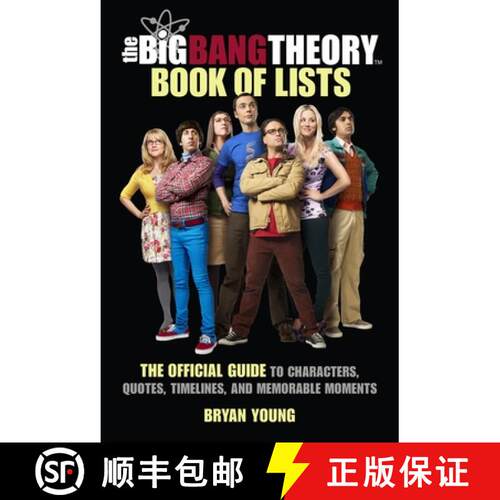 【3-4周达】精装 The Big Bang Theory Book of Lists: The Official Guide to Characters, Quotes, Timeline... [9780762481187]