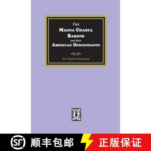 预订 The Magna Charta Barons and their American Descendants [9781639140664]
