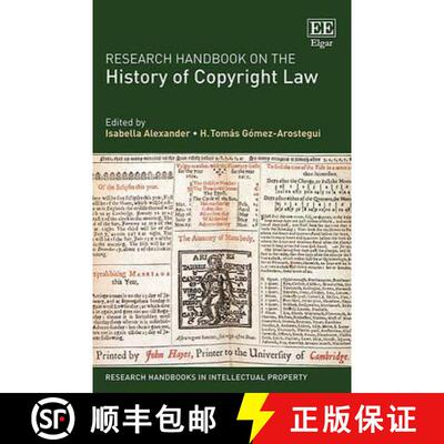 【3-4周达】Research Handbook on the History of Copyright Law [9781783472390]