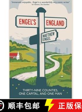 【3-4周达】Engel's England: Thirty-nine counties, one capital and one man [9781846685729]