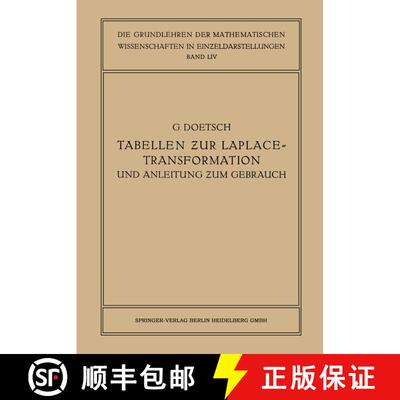 【3-4周达】Tabellen zur Laplace-Transformation und Anleitung zum Gebrauch [9783642527920]