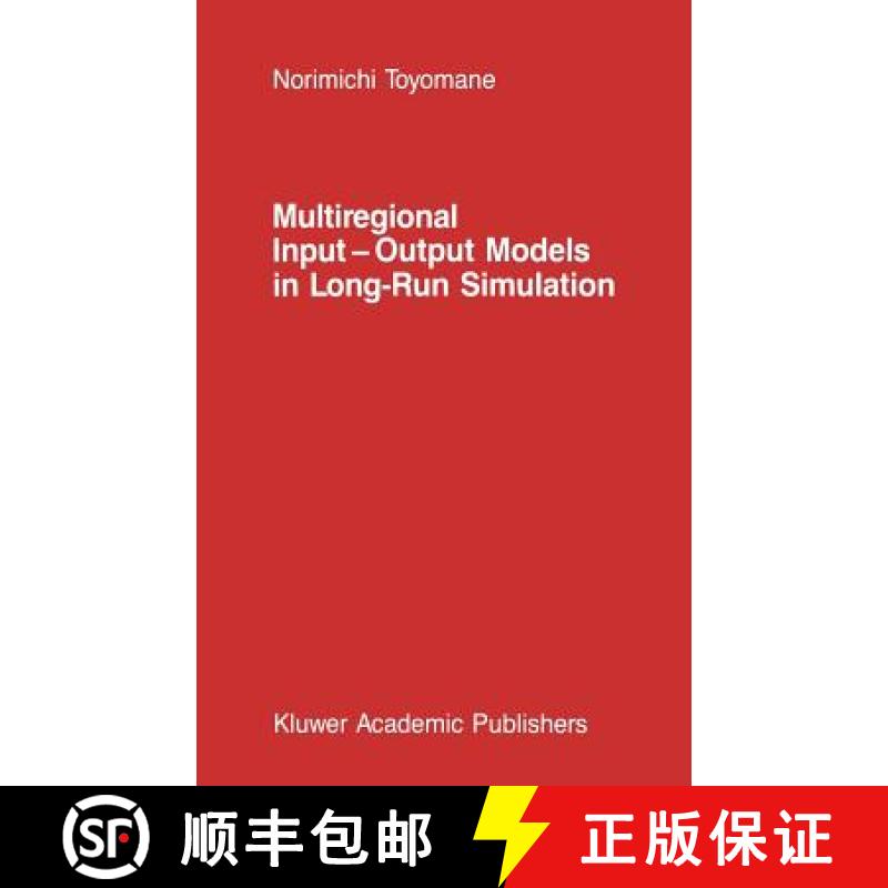 【3-4周达】Multiregional Input -- Output Models in Long-Run Simulation [9789024736799]