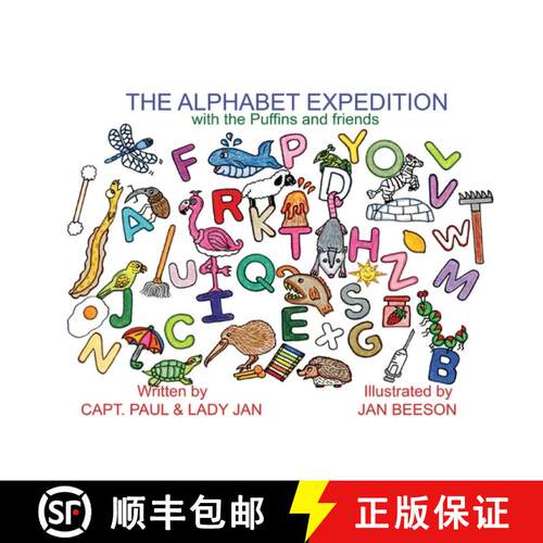【3-4周达】ALPHABET EXPEDITION with the Puffins and Friends [9798990238329]