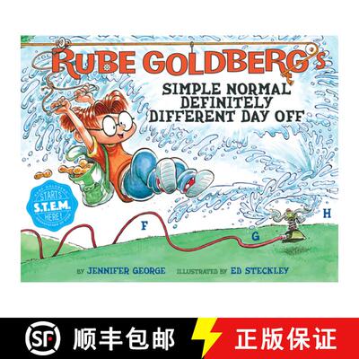预订 精装 Rube Goldberg's Simple Normal Definitely Different Day Off [9781419748301]