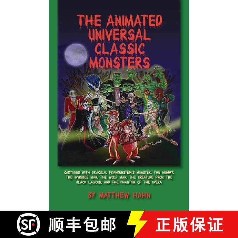 【3-4周达】The Animated Universal Classic Monsters [9798887712826]
