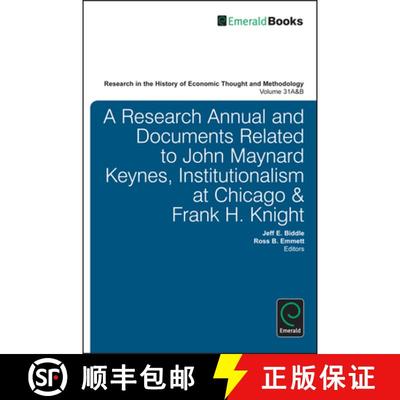 【3-4周达】A Research Annual and Documents Related to John Maynard Keynes, Institutionalism at Chicag... [9781783500628]
