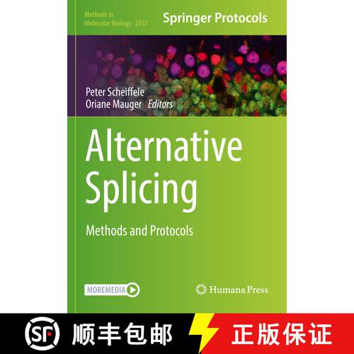 【3-4周达】Alternative Splicing : Methods and Protocols [9781071625231]