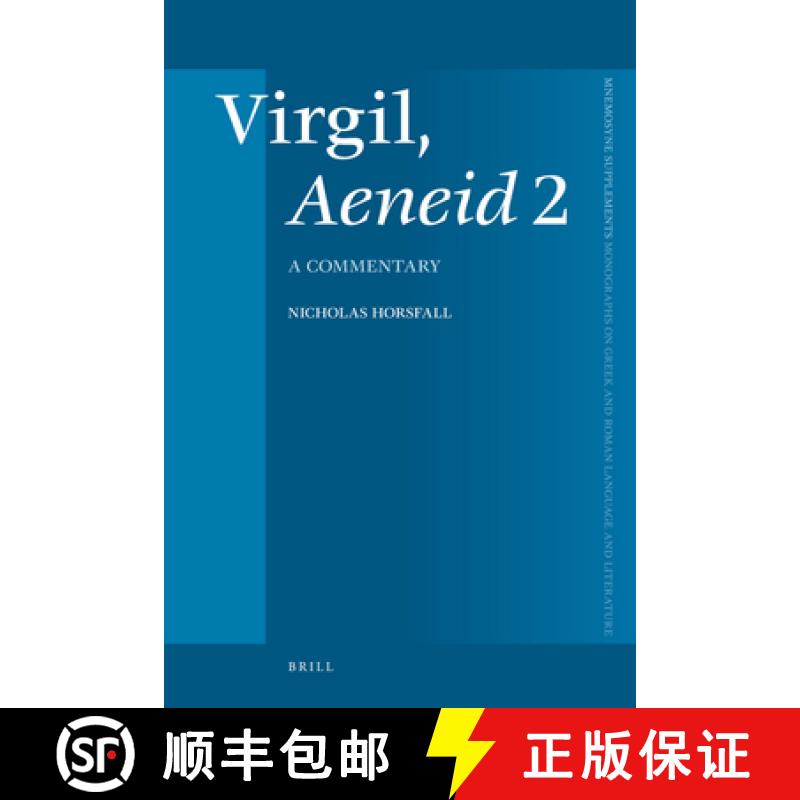 【3-4周达】Virgil, Aeneid 2: A Commentary [9789004169883]