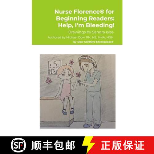【3-4周达】Nurse Florence(R) for Beginning Readers: Help, I'm Bleeding! [9781312320079]