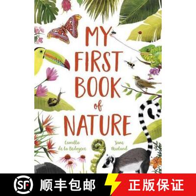 【3-4周达】My First Book of Nature: With 4 sections and wipe-clean spotting cards [9781787417144]