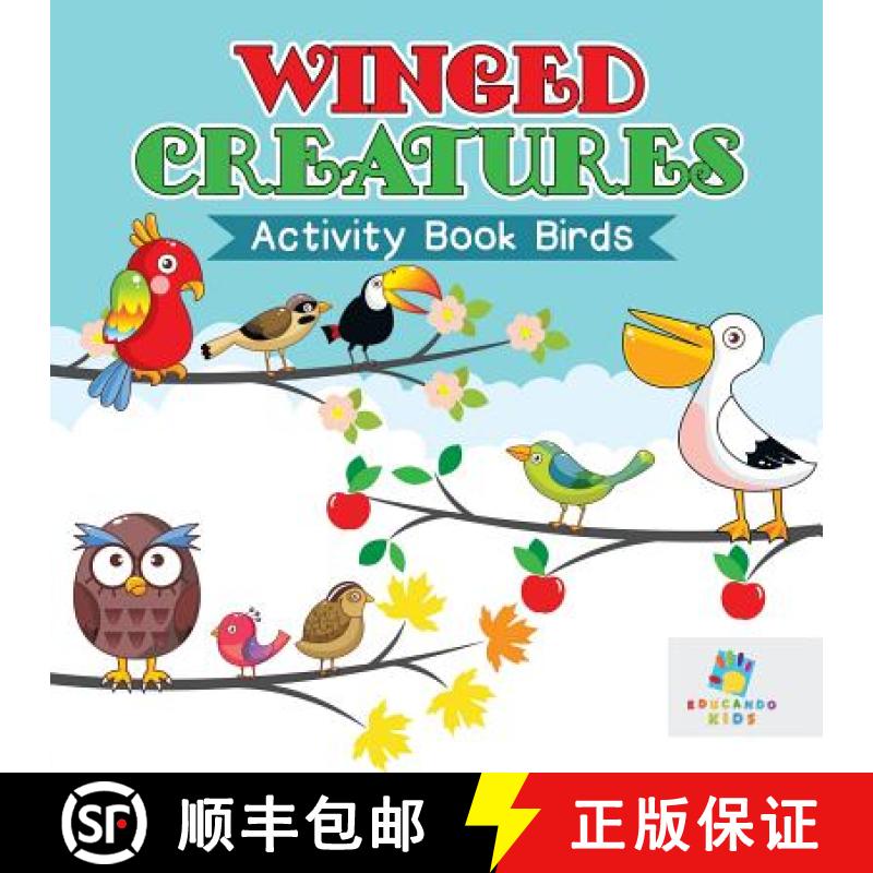 【2-3周达】Winged Creatures | Activity Book Birds [9781645217541]