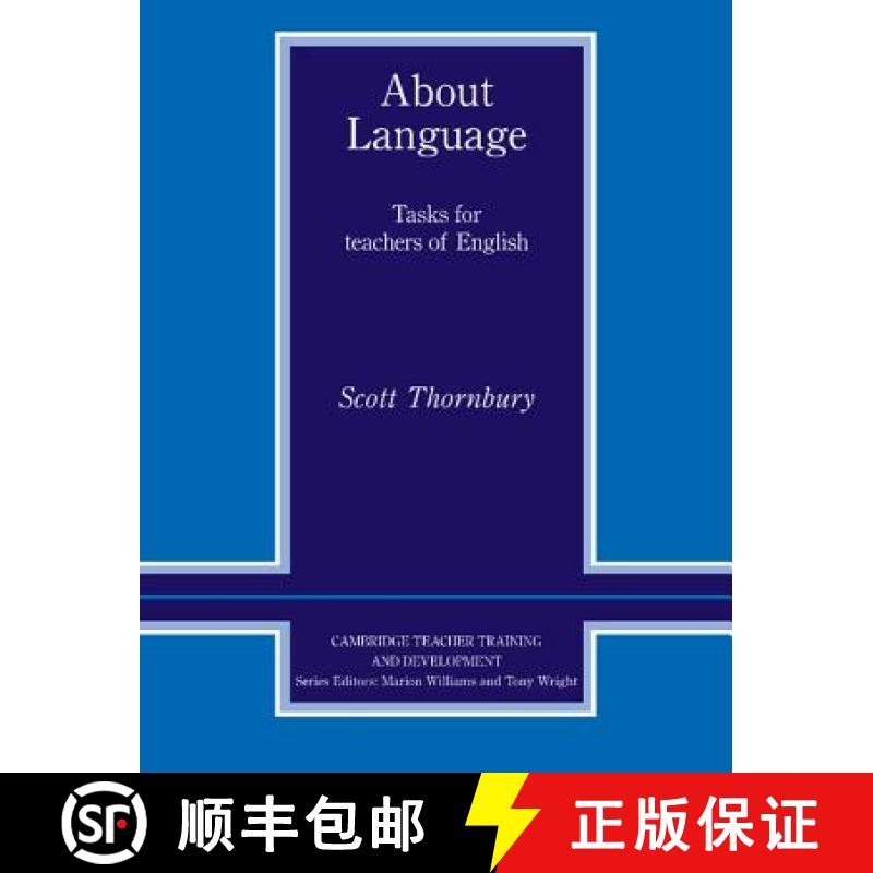 【3-4周达】About Language: Tasks for Teachers of English [9780521427203]