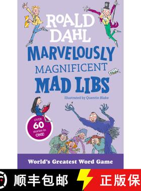 【3-4周达】Marvelously Magnificent Mad Libs: Over 60 Roald Dahl Stories in One! [9798217140787]