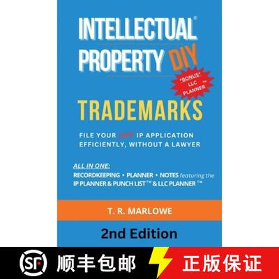【3-4周达】Intellectual Property DIY Trademarks: File Your Own IP Application Efficiently, Without A ... [9798989834341]