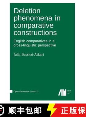 【3-4周达】Deletion phenomena in comparative constructions: English comparatives in a cross-linguisti... [9783961100842]