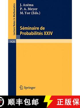 【3-4周达】Seminaire de Probabilites XXIV 1988/89 [9783540526940]