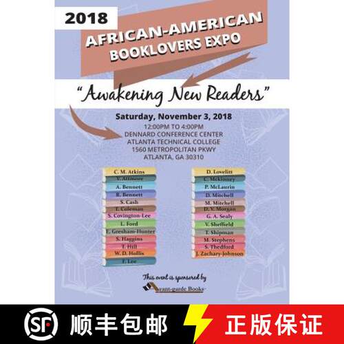 【3-4周达】The 2018 African-American Booklovers Expo: Awakening New Readers [9781946753359]