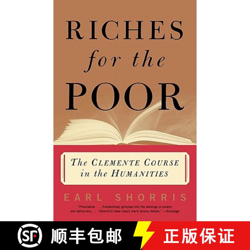 【3-4周达】Riches for the Poor: The Clemente Course in the Humanities [9780393320664]