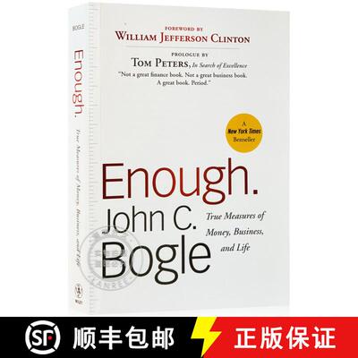 【3-4周达】博格长赢投资之道 Enough: True Measures Of Money, Business, And Life [Wiley金融] [9780470524237]