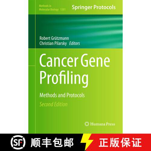 【3-4周达】精装 Cancer Gene Profiling : Methods and Protocols (2nd ed. 2016) [9781493932030]