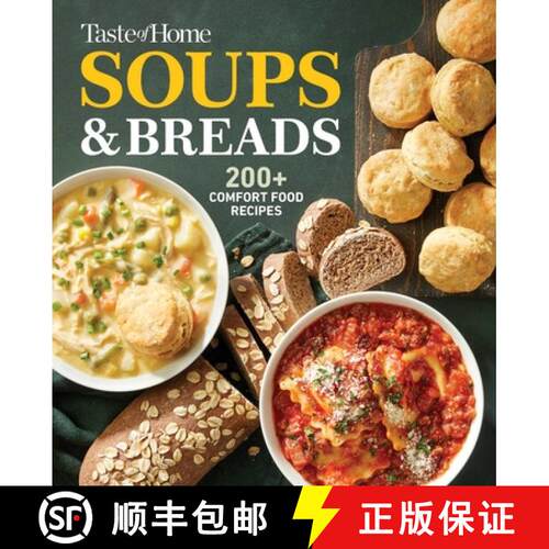 【3-4周达】Taste of Home Soups & Breads: 200+ Comforting Recipes for Soups, Stews, Chowders, and Home... [9798889771586]