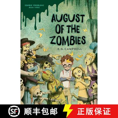 【3-4周达】精装 August of the Zombies [9781101931646]