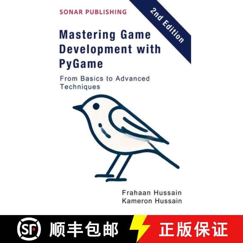 【3-4周达】Mastering Game Development with PyGame: From Basics to Advanced Techniques [9798223384267]