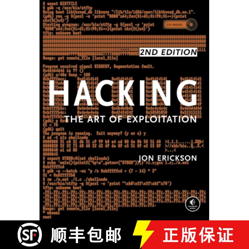 【4周达】Hacking: The Art of Exploitation, 2nd Edition [With CDROM] [9781593271442]