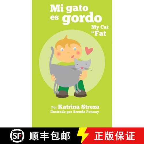【3-4周达】精装 My Cat is Fat / Mi Gato es Gordo [9781532439803]
