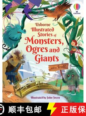 【3-4周达】Illustrated Stories of Monsters, Ogres and Giants (and a Troll) [9781474989619]