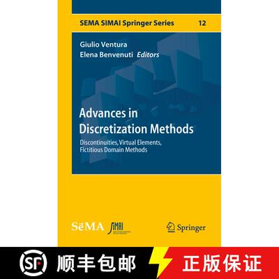 【3-4周达】Advances in Discretization Methods : Discontinuities, Virtual Elements, Fictitious Domain ... [9783319412450]