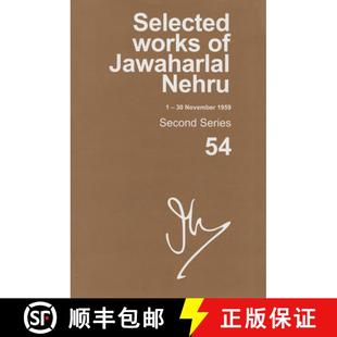 Vol. Works Nehru Jawaharlal 预订 Series Second 1959 November 9780199451296 Selected
