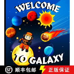 Children Galaxy Kids Bright for Colorful Book 9781803859576 Clean... Welcome 4周达 and with